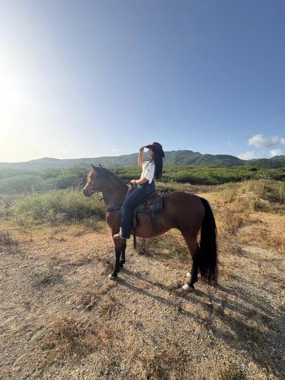 Horse back riding at Rancho DM Horse Club